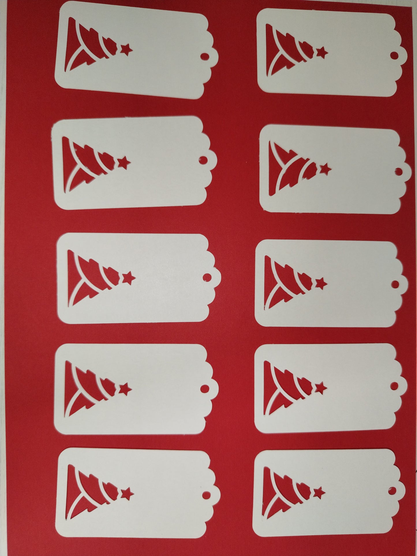 Set Tag bianchi Natale